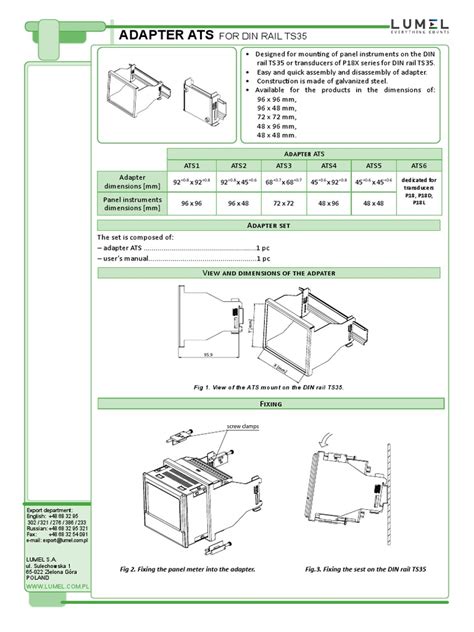 ATS Data Sheet | PDF | Computing | Manufactured Goods