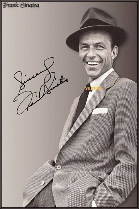 Frank Sinatra Autograph for sale | Only 2 left at -75%