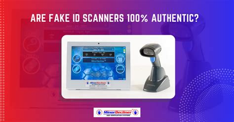 Cost Effective & Easy to Use ID Scanners by Minor Decliner