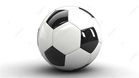 Soccer Ball Isolated On White Background, Traditional, Soccer Ball ...