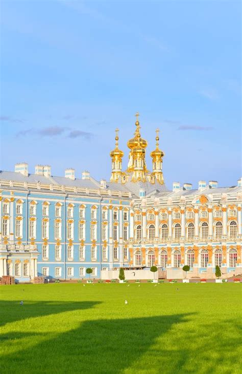 Catherine Palace in Tsarskoe Selo. Stock Photo - Image of rastrelli, orthodox: 91080398