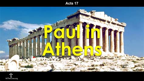 Paul in Athens | Calvary Chapel At The Cross