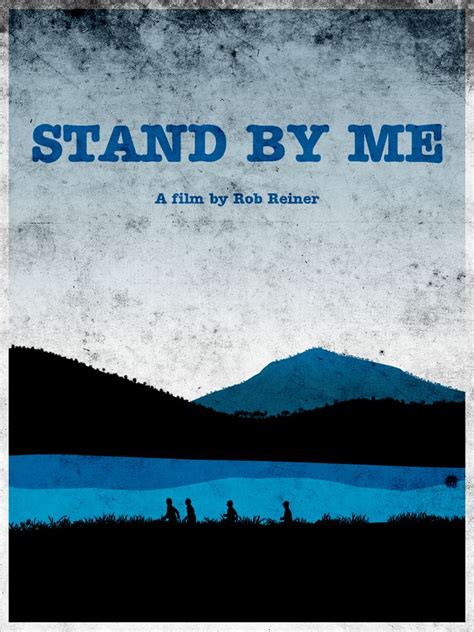 Stand by me | Movie posters, Minimal movie posters, Movie posters ...