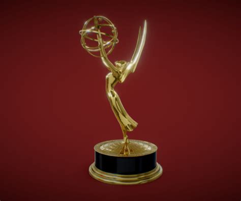 ArtStation - The Emmy Awards Statuette Trophy | Resources