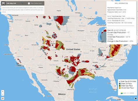 Interactive Google Maps Shows Locations of all the US Shale Oil and Gas Wells | Oil and gas ...