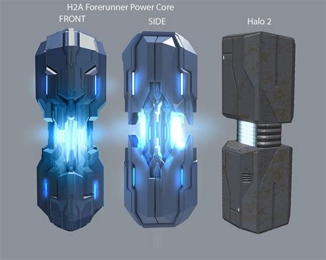 Halo 2 Anniversary Forerunner Power Core, Jason Borne on ArtStation at https://www.artstation ...