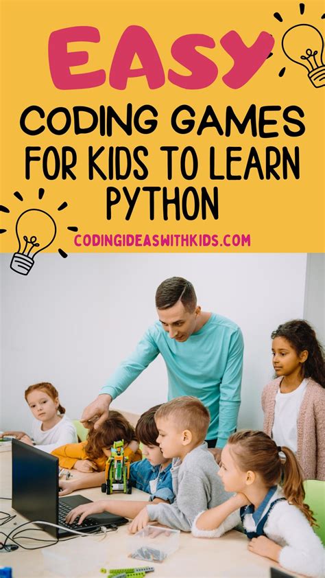 Easy Python Games Kids Can Code to Learn Programming