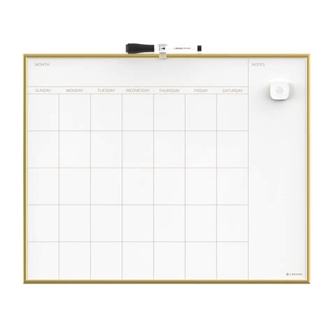 U Brands Magnetic Monthly Calendar Dry Erase Board, 16 x 20 Inches ...