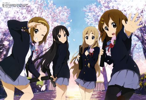 Download Pantyhose Skirt School Uniform Short Hair Brown Eyes Brown Hair Tsumugi Kotobuki Ritsu ...