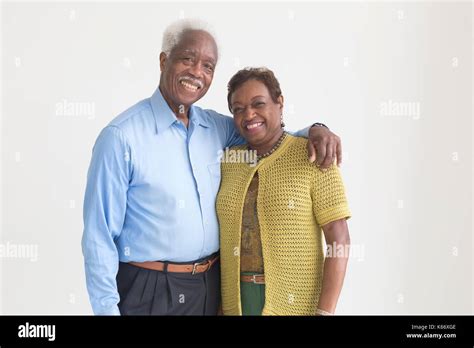 African american senior couple portrait hi-res stock photography and images - Alamy