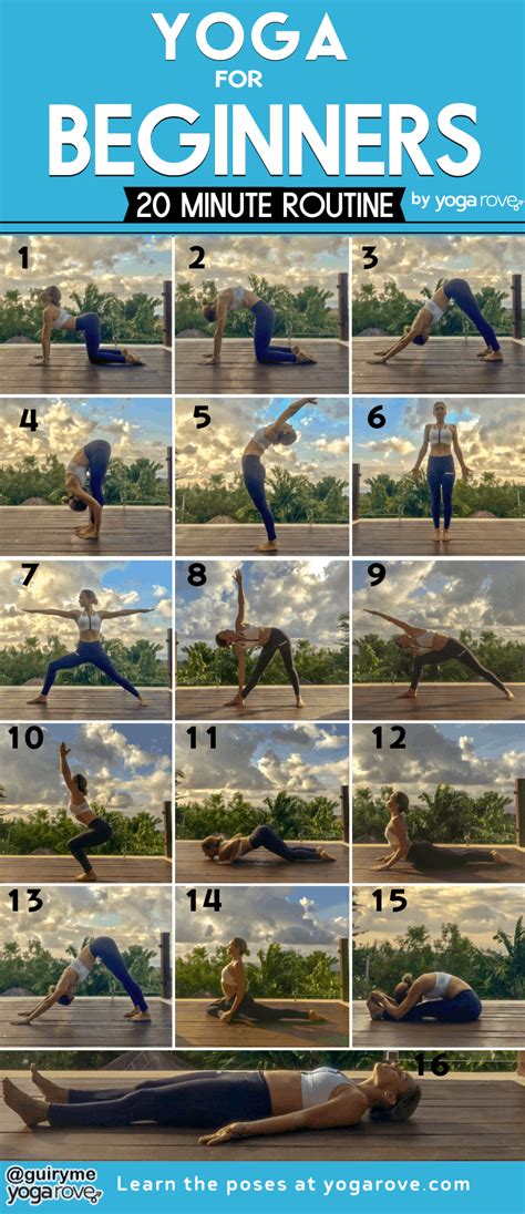 The 20 Minute Yoga Routine Every Beginner Needs + Free PDF - Yoga Rove