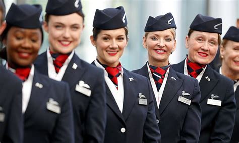 British Airways redesign staff uniforms to make gender-neutral trousers more appealing to women ...