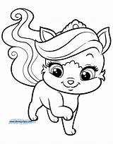Palace Pets Coloring Pages  Disneyclipscom sketch template