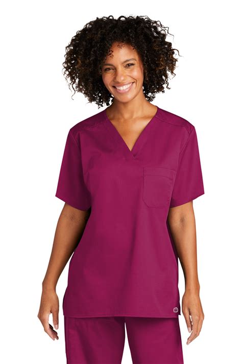 Custom Embroidered Unisex V-neck Scrub Top Medical Uniform - Etsy