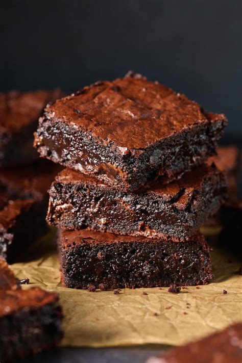 Death by Chocolate Brownies - Baker by Nature