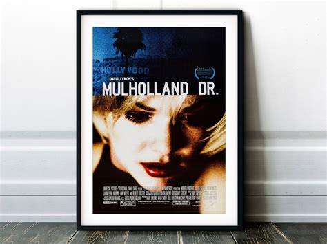 Mulholland Drive Movie Poster Classic 00's Vintage Wall | Etsy