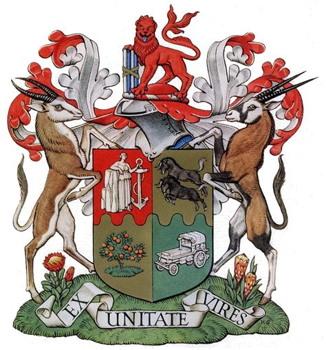 South African Coat of Arms 1932 - 2000 | New Armorial Bearin… | Flickr