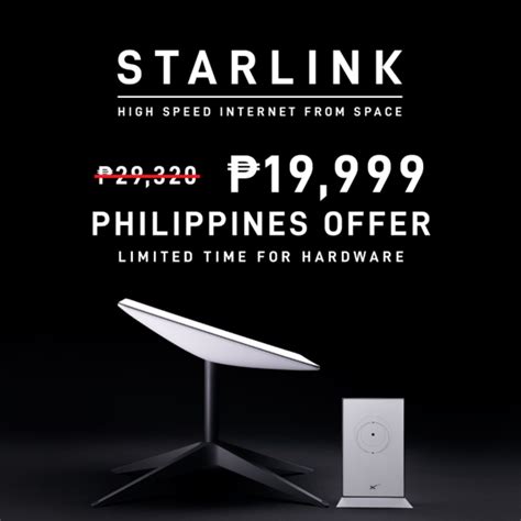 Exclusive Promo for Starlink Philippines Until August 2023