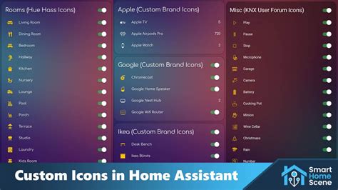 How To Add Custom Icons in Home Assistant - SmartHomeScene