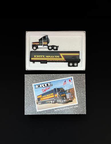 ERTL Limited Edition Racing Replicas Transporter, 1990 International ...