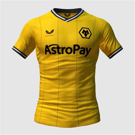 Wolves home kit official 2023/24 - FIFA 23 Kit Creator Showcase