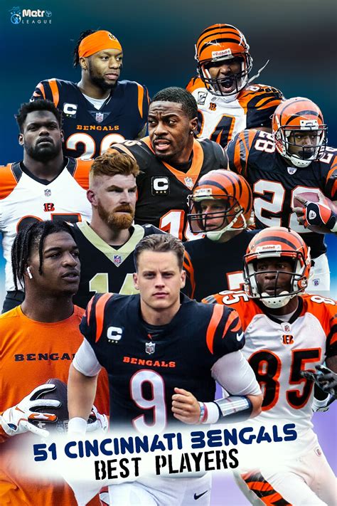 51 Cincinnati Bengals Best Players of All Time - Metro League