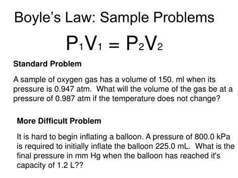 PPT - Pressure, Volume, Temperature The Gas Laws PowerPoint ...