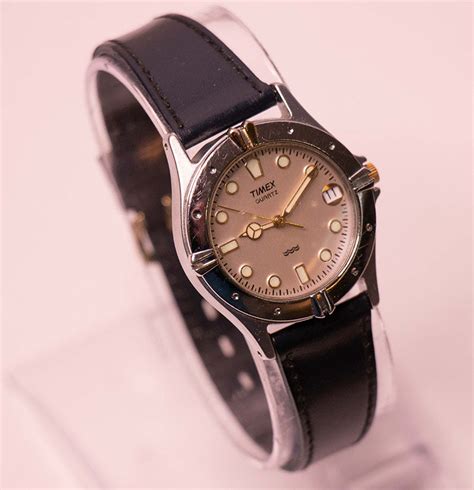 Two Tone Timex Watch for Women | Ladies Vintage Dress Watch – Vintage Radar