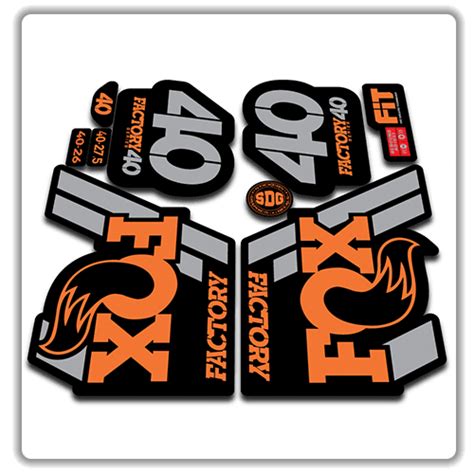 Fox Float 40 2018 Fork Stickers