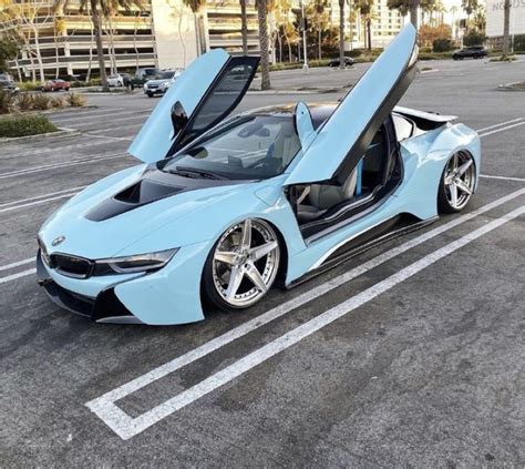 baby blue bmw i8 | Luxury cars bmw, Sports cars luxury, Luxury cars