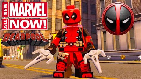 LEGO Marvel's Avengers - Deadpool Marvel Now Costume Free Roam Gameplay ...