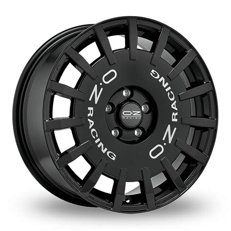 OZ Racing Rally Racing Gloss Black 19" Alloy Wheels - Wheelbase