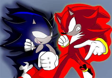 Dark Sonic VS Chaos Shadow by Shadic15675 on DeviantArt