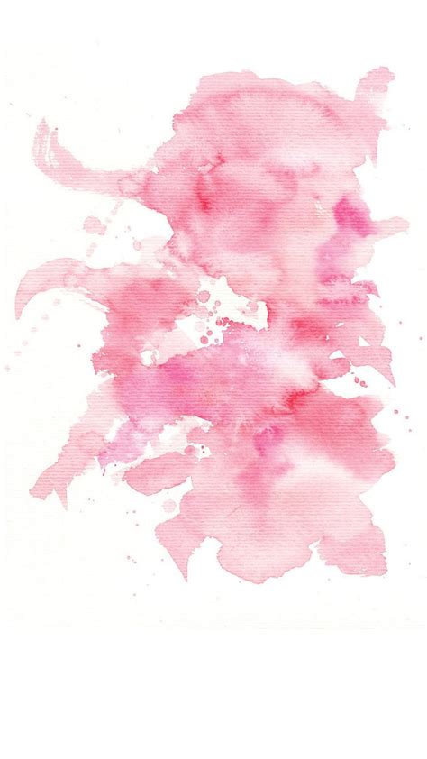 √ Pink Watercolor Splash Png