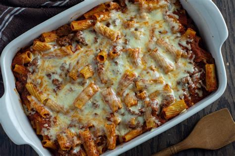 Rigatoni Pasta Bake - About a Mom