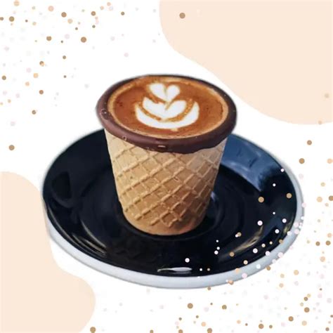 Funky Edible Coffee Cups: 4 Sustainable Treats