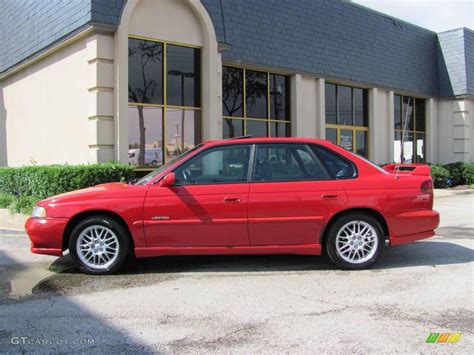 1998 Rio Red Subaru Legacy GT Limited Sedan #18108947 Photo #4 | GTCarLot.com - Car Color Galleries