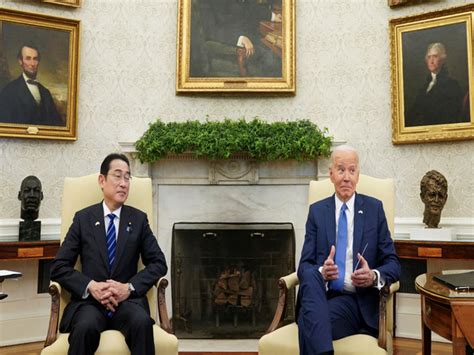 Joe Biden hosts Japan's PM at White House, in strong message to China ...