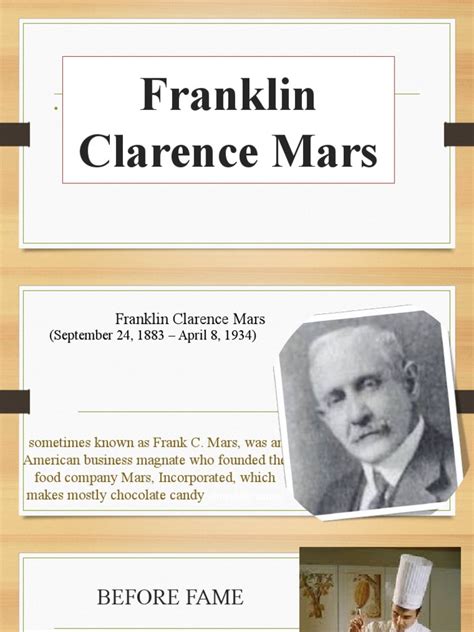 Franklin Clarence Mars | PDF