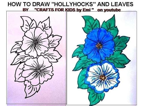 Learn To Draw Easy Flowers!! · How To Make A Drawing · Art on Cut Out + Keep