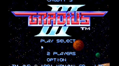 Gradius 3 (SNES, No Slowdown) Arcade Difficulty Playthrough - YouTube