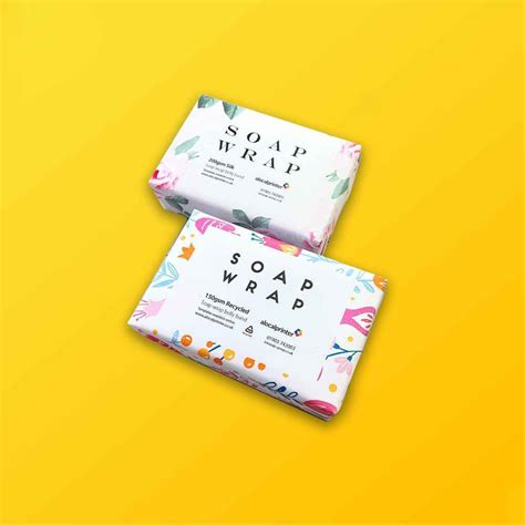 Custom printed Soap Wrappers - Get Wholesale Soap Wrappers in bulk