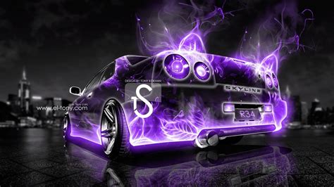 Nissan Skyline R34 Modified Wallpaper