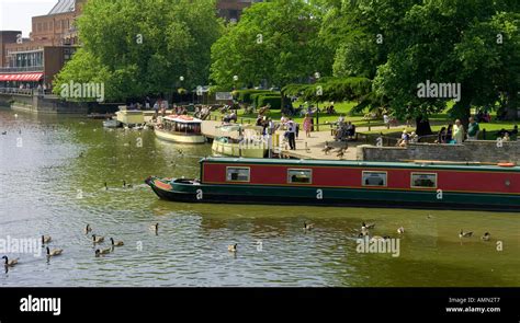 River Avon Stratford upon avon Stock Photo - Alamy