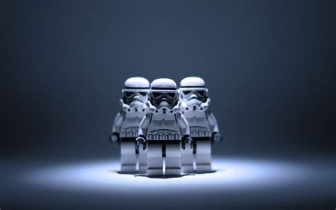 Epic Star Wars Lego Stormtrooper HD Wallpaper