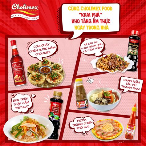 Cholimex Food - CÙNG CHOLIMEX FOOD “KHAI PHÁ” KHO TÀNG ẨM THỰC NGAY TRONG NHÀ