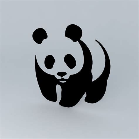 The World Wide Fund for Nature WWF Logo free 3D model | CGTrader