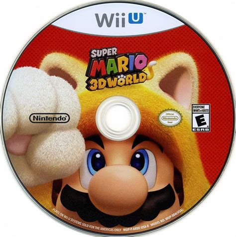 Super Mario 3D World (2013) Wii U box cover art - MobyGames