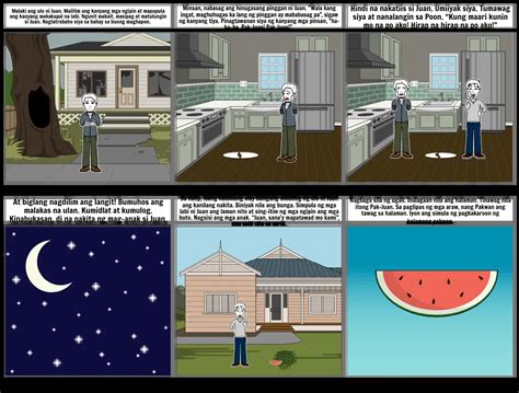 alamat ng pakwan Storyboard by 1625a9f0