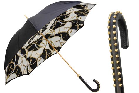 Women Classic Umbrellas - Stylish umbrella for woman, with leather ...